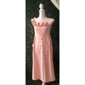 Exlura pink cotton sundress